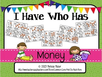 Preview of I Have Who Has - Money - Counting Coins