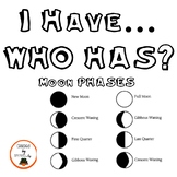 Moon Phases:  I Have, Who Has?