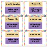 I Have, Who Has? Multiplication Game Bundle