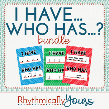 Preview of I Have....Who Has? Music Game BUNDLE #musiccrewassessment