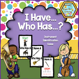 I Have, Who Has – Musical Instrument Identification Game