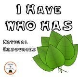I Have Who Has- Natural Resources