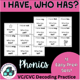 I Have, Who Has? VC/CVC