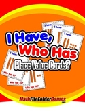 I Have, Who Has Place Value Cards {Place Value Game}