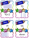I Have Who Has Place Value Math Game and Math Center