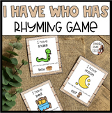 I Have Who Has | Rhyming Game | Literacy Activity