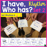 I Have Who Has Rhythm Game Set 2