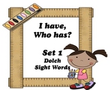 I Have Who Has Dolch Sight Words Game - Whole Group Activity