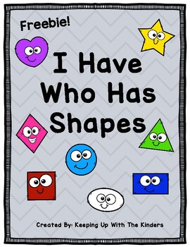 Preview of I Have Who Has Shapes