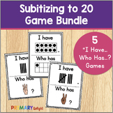 Subitizing Games with Numbers to 20 using I Have Who Has