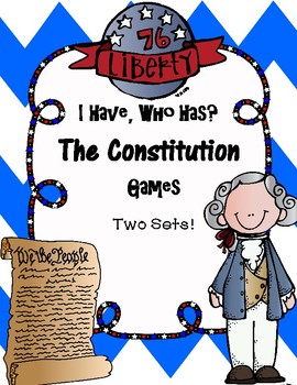Preview of I Have, Who Has? The Constitution Games--Two Sets!