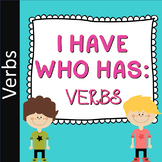 I Have Who Has: Verbs