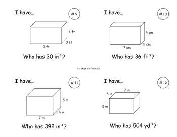 rectangular prism volume cubes