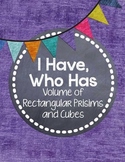 I Have, Who Has... {Volume of Cubes & Rectangular Prisms}