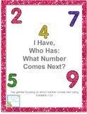 I Have, Who Has: What Number Comes Next (1-30)?