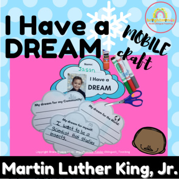 Preview of I Have a DREAM-- Mobile Craft