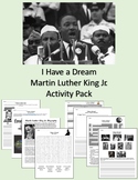 I Have a Dream - Martin Luther King Jr - Activity Pack