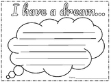I Have a Dream Thought Bubble