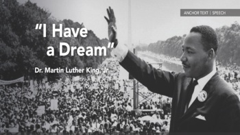 Preview of I Have a Dream by Martin Luther King Jr. MLK -PPT Lesson- myPerspectives Grade 9
