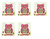 I Have/Who Has Line Notes Game (Owl Themed)