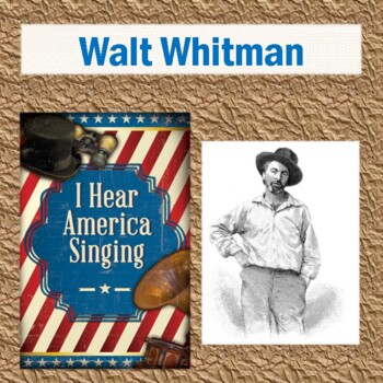Preview of Walt Whitman's "I Hear America Singing": Poem, Reading Questions, & Key