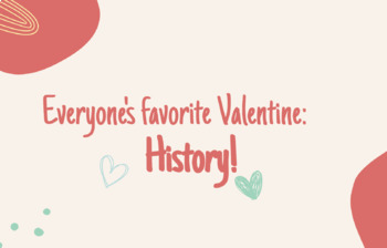 Preview of I Heart History Bingo: Valentines Day US History Review