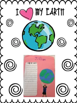 Preview of Earth Day Writing: I Heart My Earth