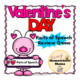 I Heart Parts of Speech - Valentine's Day Themed Parts of 