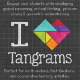 I Heart Tangrams Math Centers