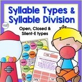 6 SYLLABLE TYPES & SYLLABLE DIVISION GAMES Open & Closed S