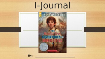 Preview of I Journal The Mostley True Adventures of Homer P Figg  (Google compatible)