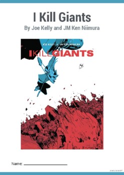 Preview of I Kill Giants-Graphic Novel Study