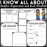 I Know All About Graphic Organizers and Book Template