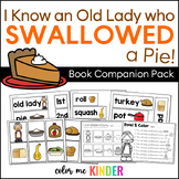 I Know An Old Lady Who Swallowed a Pie Book Companion Sub Plans