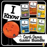 I Know Card Game Counseling Bundle | Social Emotional Learning