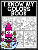 I Know My Colors Early Reader Coloring Writing Tracing Act