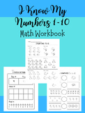 I Know My Numbers 1 to 10 Workbook-Counting, Coloring, Wri