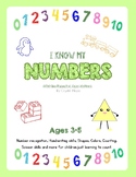 Number Tracing Early Math Preschool Workbook