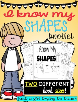 Preview of I Know My Shapes Booklet