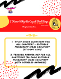 I Know Why the Caged Bird Sings Novel - Study Guide Questi