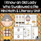 I Know an Old Lady Who Swallowed a Pie Mini Math and Liter