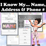 Name, Address & Phone Number Practice ~ Personal Informati