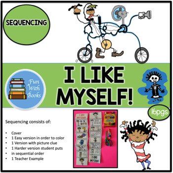 Preview of I LIKE MYSELF! SEQUENCING