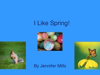 Preview of I Like Spring !