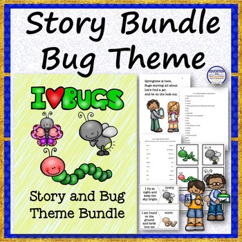 STORY BUNDLE Bug Theme by Education with Imagination | TPT