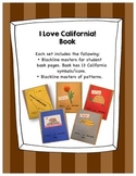 I Love California! Theme Book for Students to Make