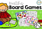 Math Board Games: Addition, Subtraction, Worded Problems &