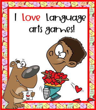 Preview of I Love Language Arts Game SMARTBOARD