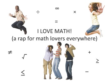 Maths Rap Teaching Resources | Teachers Pay Teachers