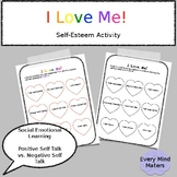 I Love Me-Self Esteem Activity-Social Emotional Learning